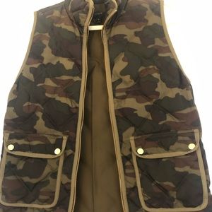 J Crew camo vets